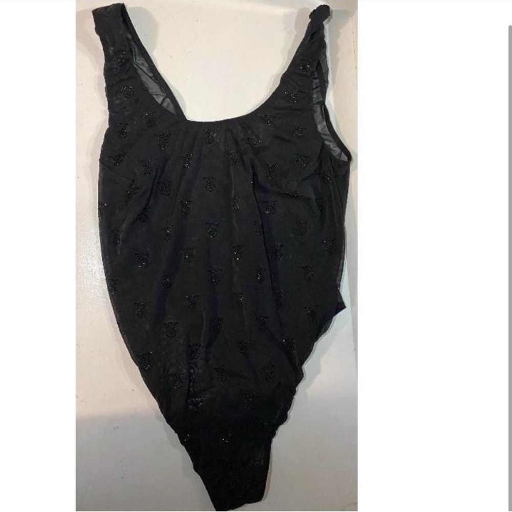 Victoria's Secret Black Shapewear Bodysuit